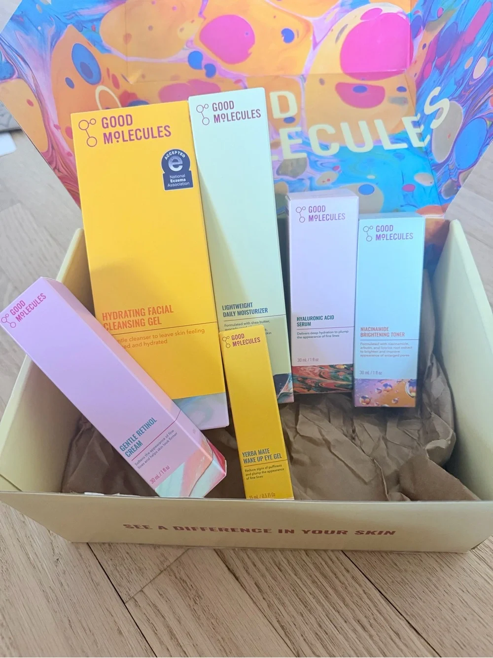 –Good Molecules Skincare Set – 6 Piece Beauty Bundle